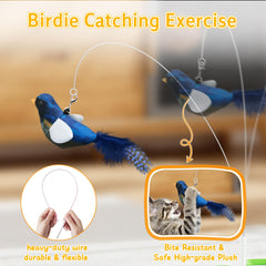 PANRIO flying bird with wand toy encouraging interactive play and exercise.