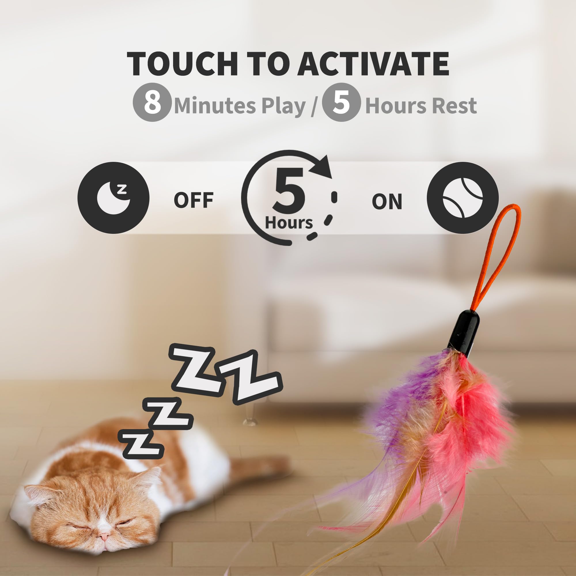 PANRIO ribbon wand teaser for interactive exercise and bonding moments