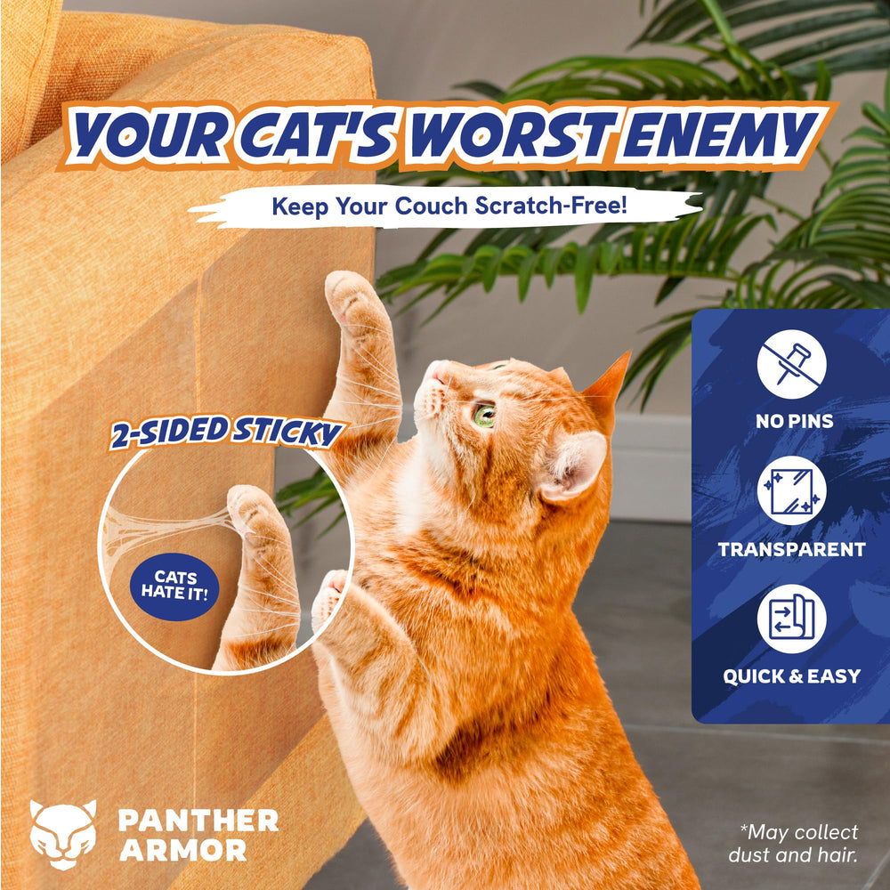 Panther Armor XL sheet provides large-area protection for a roomy couch.