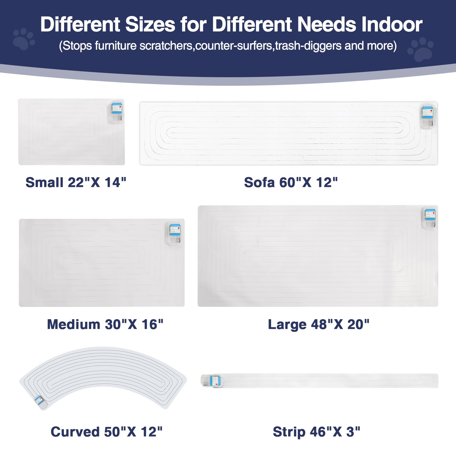 PAPARELA Scat Shock Mat two-piece design for versatile indoor coverage.