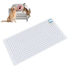 PAPARELA Scat Shock Mat on counter deters pets from reaching food