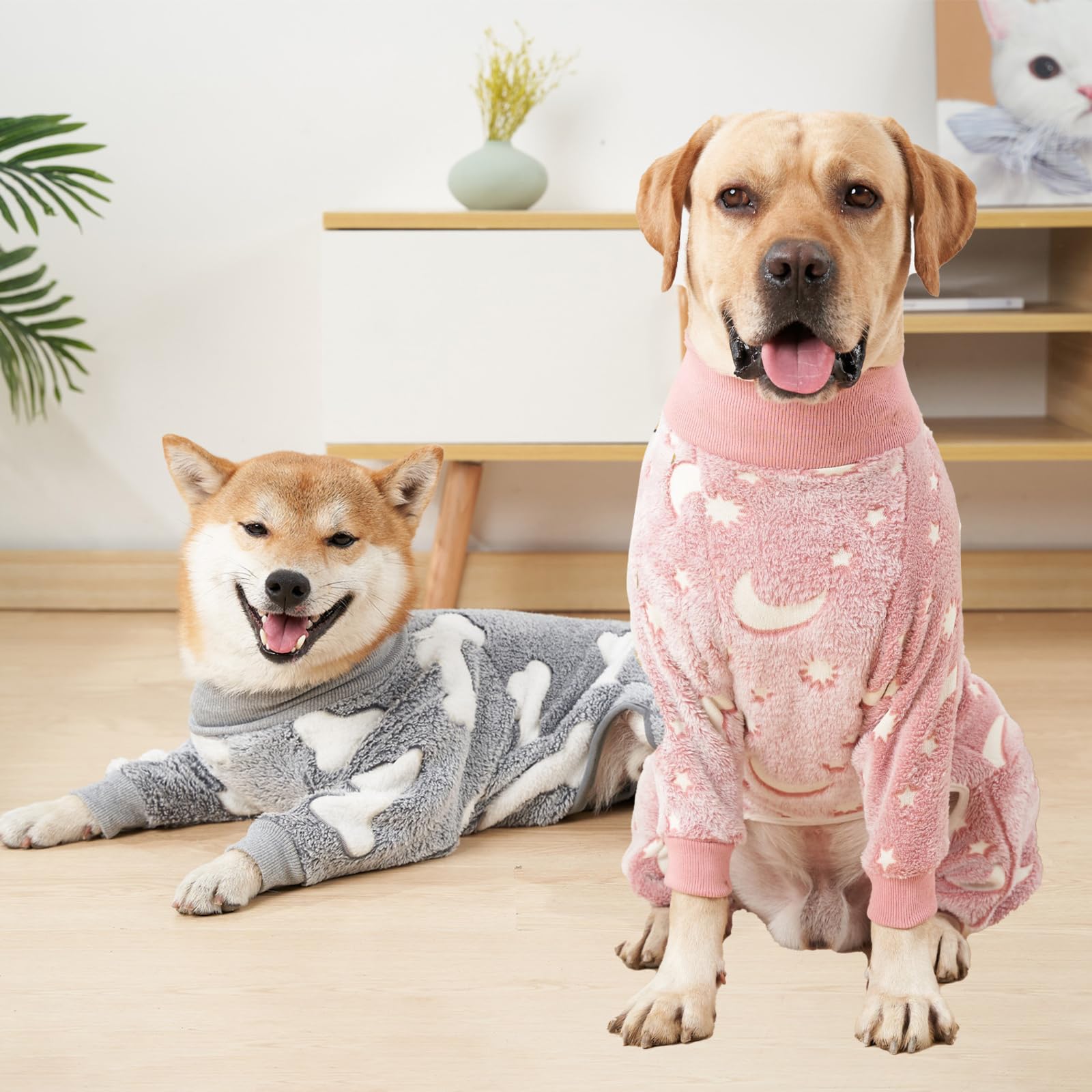 PAPIAMEN versatile dog onesie serves as a cute everyday outfit and holiday wear.