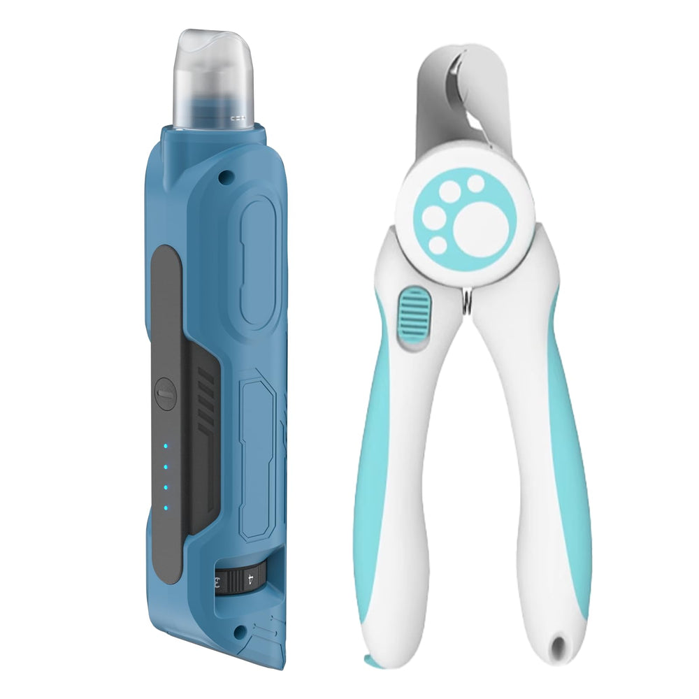 PAPIFEED 6-Speed Nail Grinder with quiet operation for stress-free grooming.