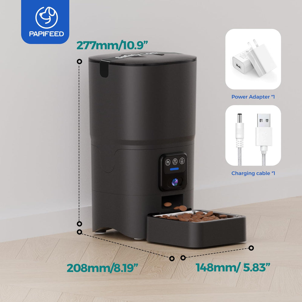 PAPIFEED 6L capacity suitable for small to medium pets