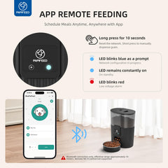 PAPIFEED automatic feeder battery-backup view demonstrates power resilience.