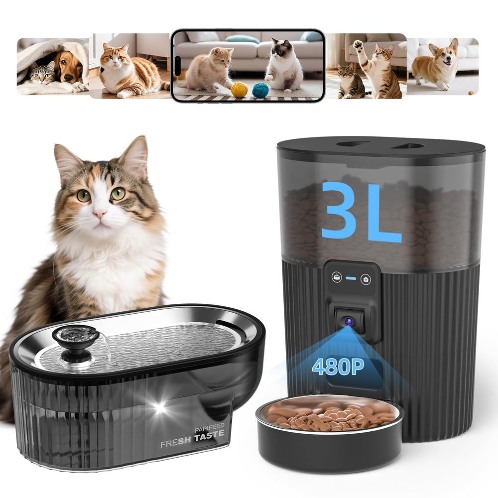 PAPIFEED automatic feeder camera front view for remote feeding