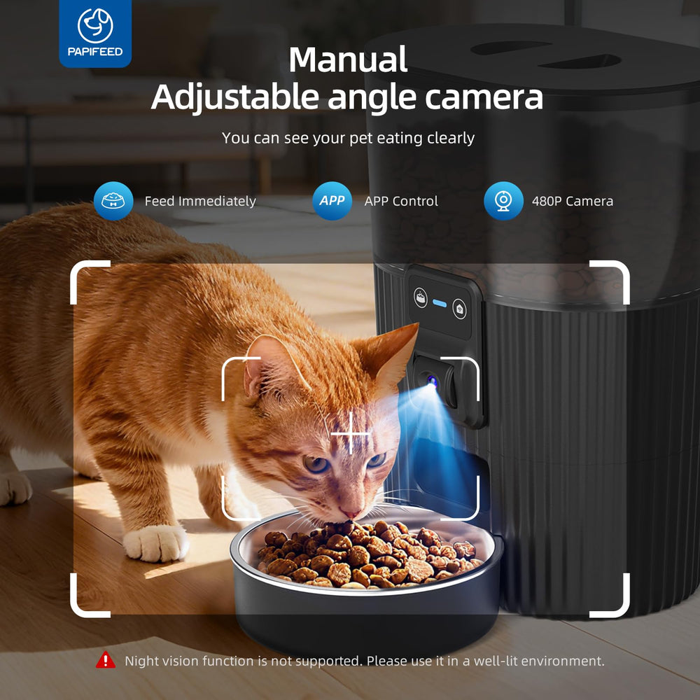 PAPIFEED automatic feeder camera side view aids monitoring from afar