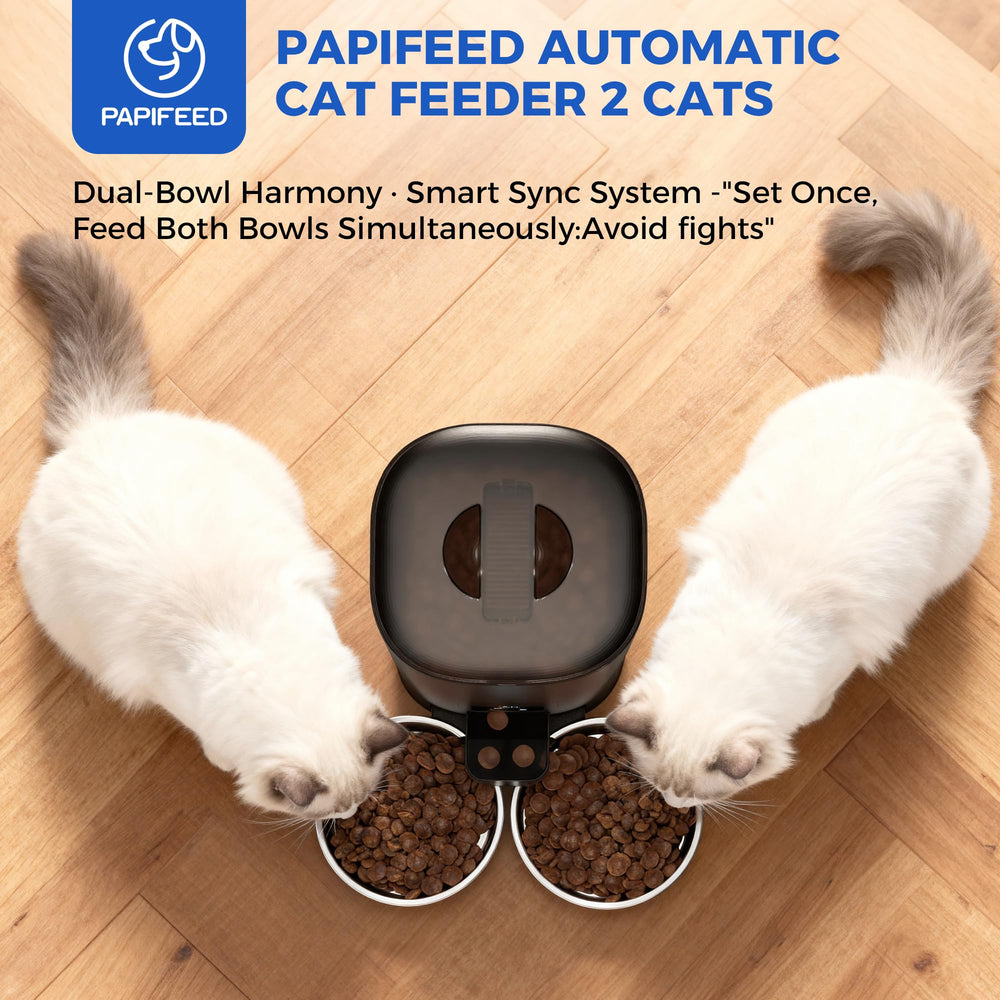 PAPIFEED detachable hopper for easy cleaning and refilling