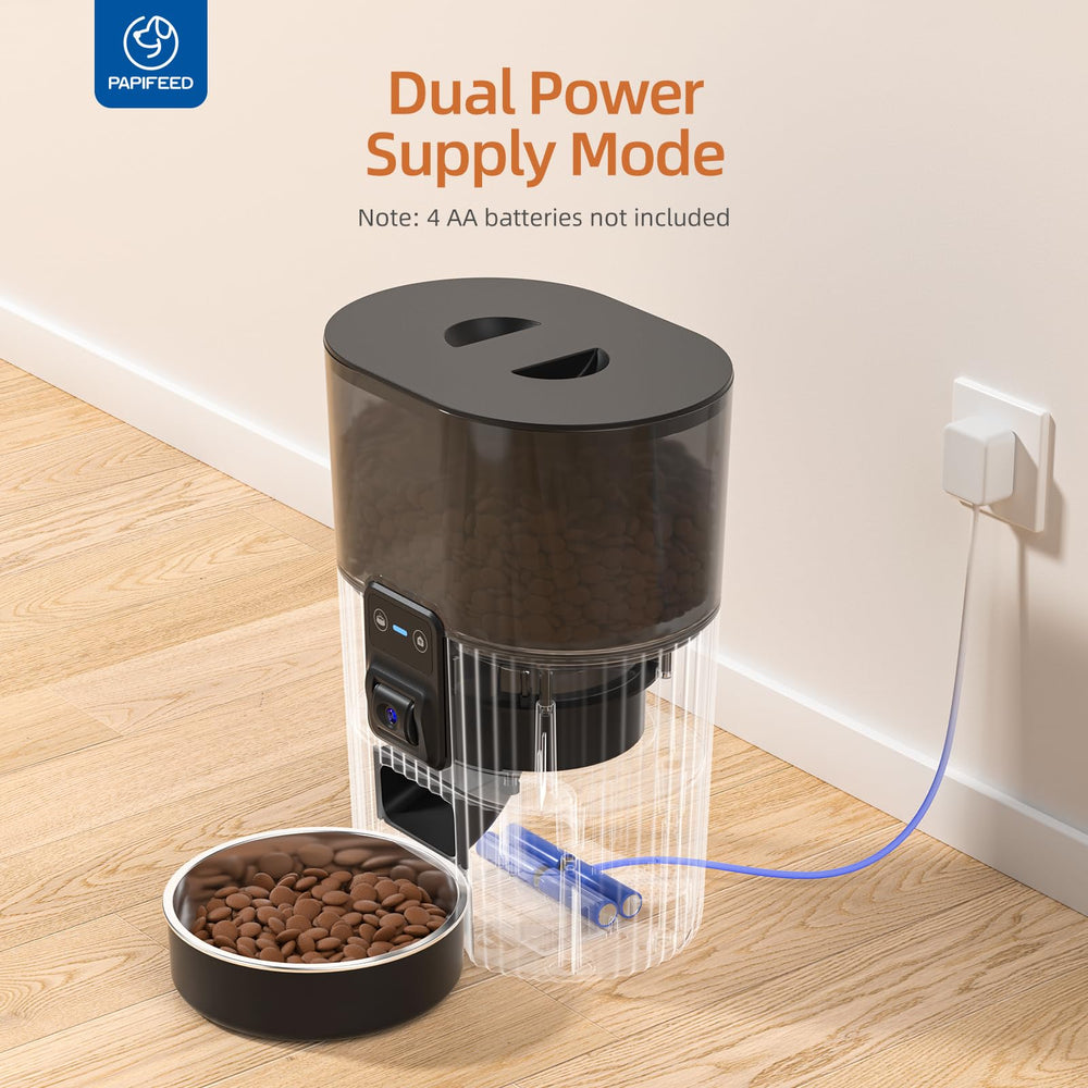 PAPIFEED dual-power mode backs up feeding during outages
