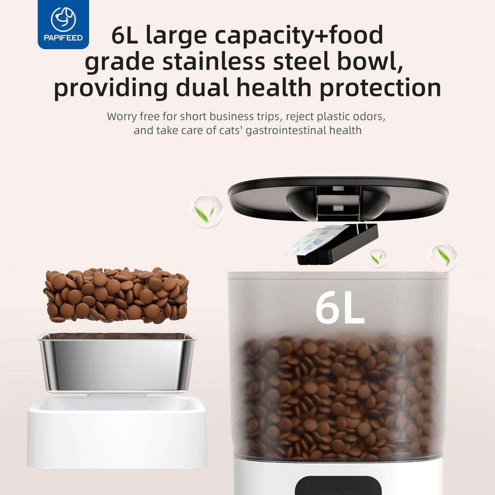 PAPIFEED-dual-power-supply-dc-battery ensures feeding during outages.
