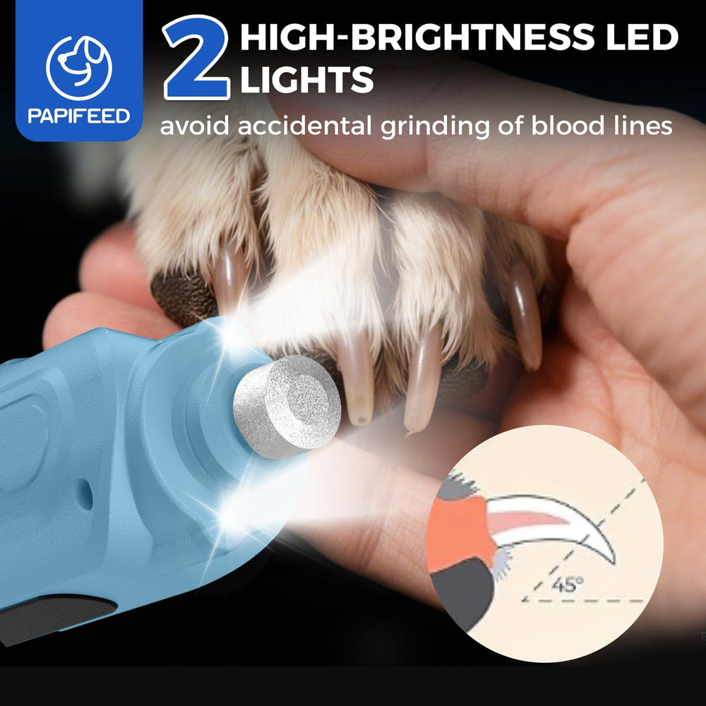 PAPIFEED high-torque motor powers thick nails with ease.