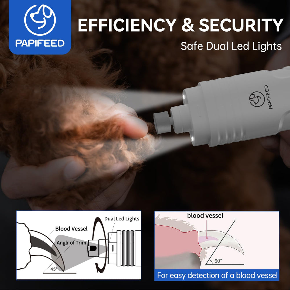 Carga por USB de PAPIFEED para recargar y continuar sin interrupciones.
