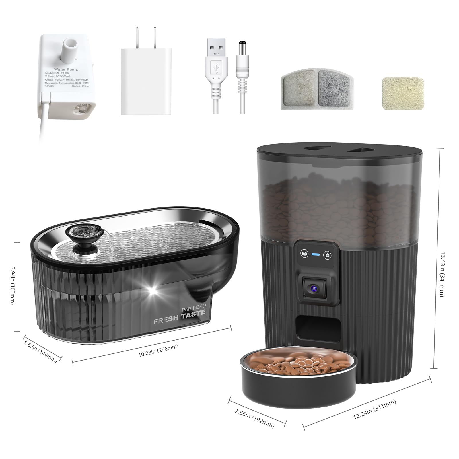 PAPIFEED dual power mode ensures feeding during outages