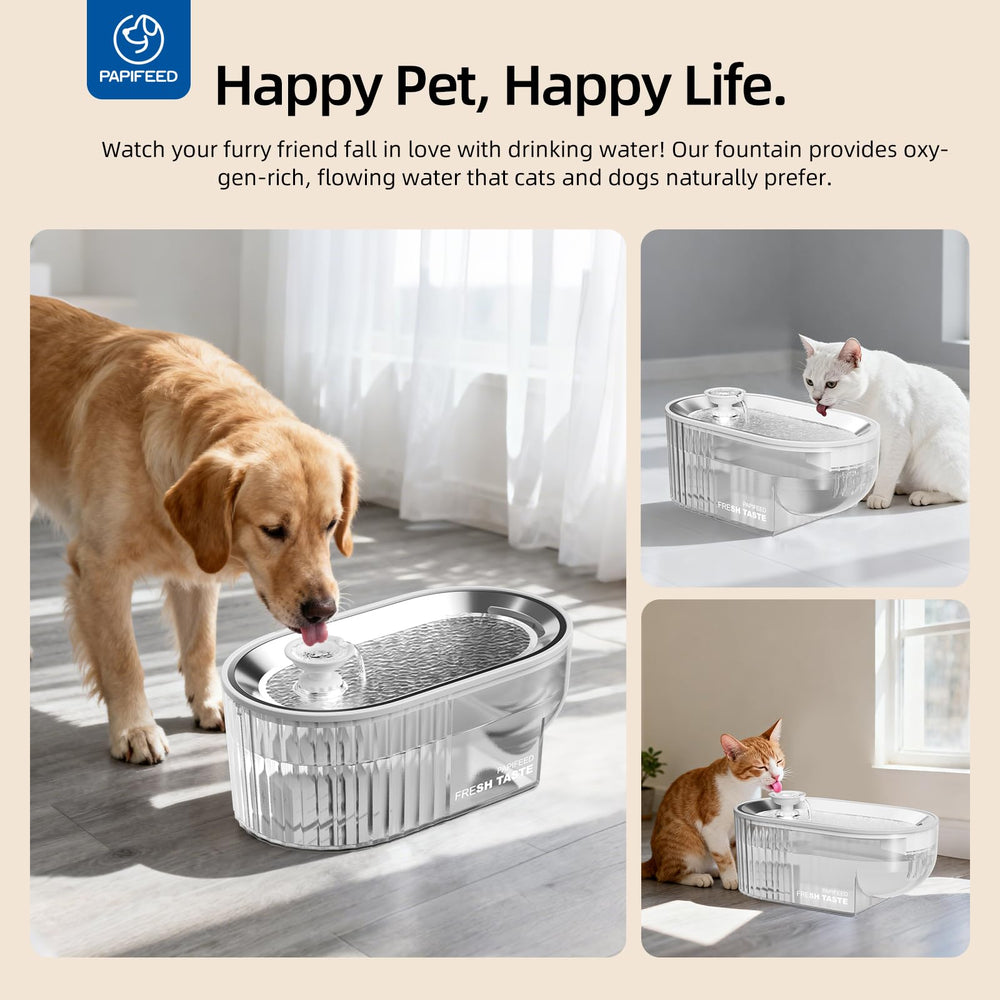 PAPIFEED silicone-mat image highlights stable base and spill protection