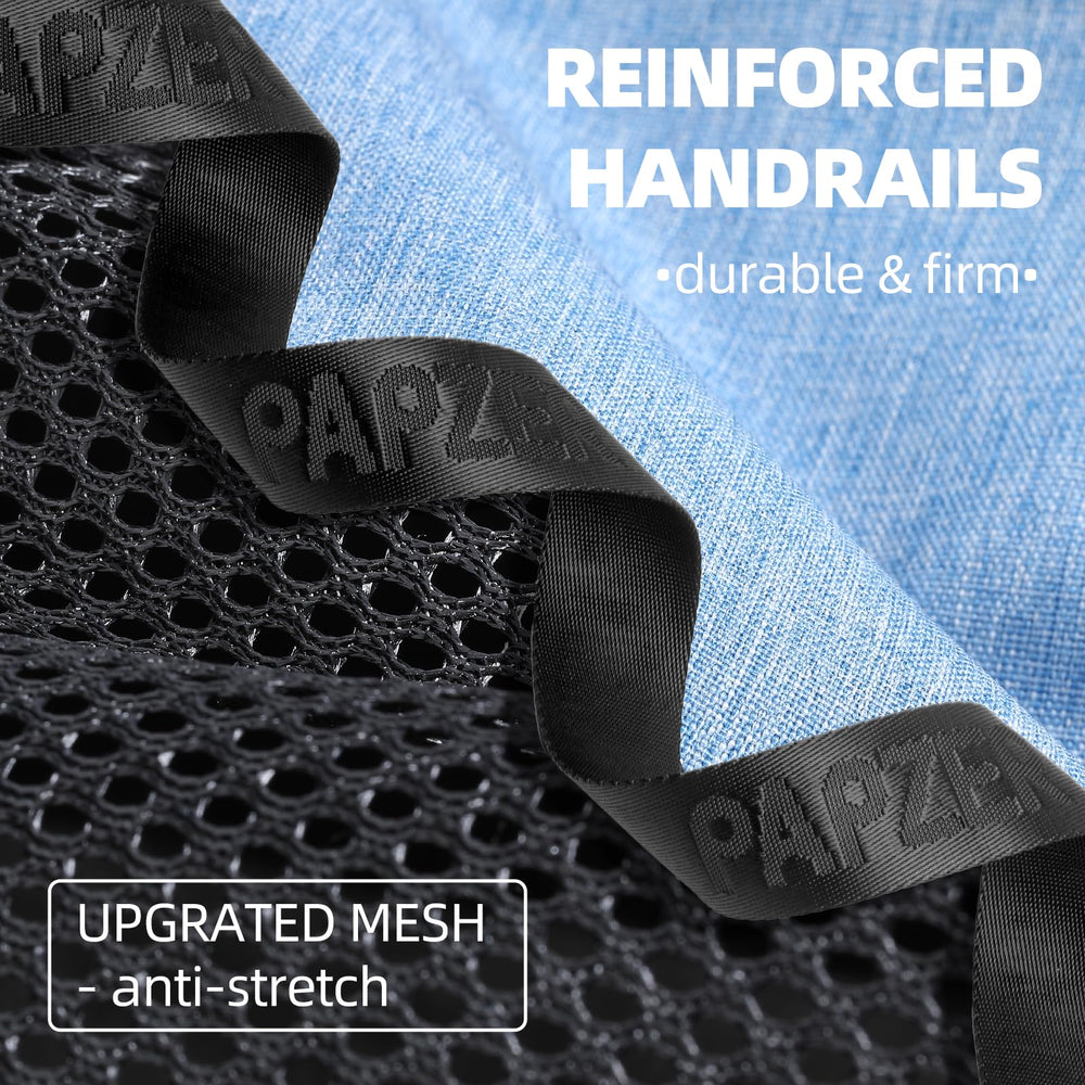 PAPZER 600D Oxford fabric durability resists scratching during travel