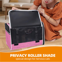PAPZER 600D Oxford durable fabric resists wear during trips.