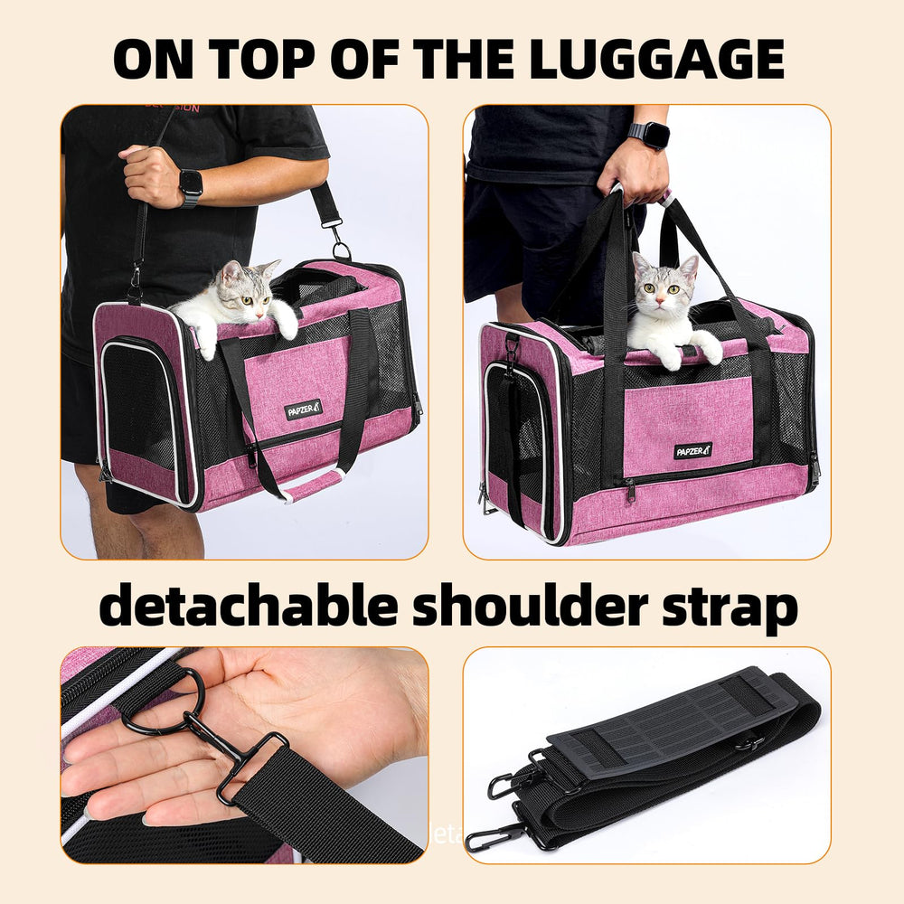 PAPZER collapsible frame for compact travel and storage