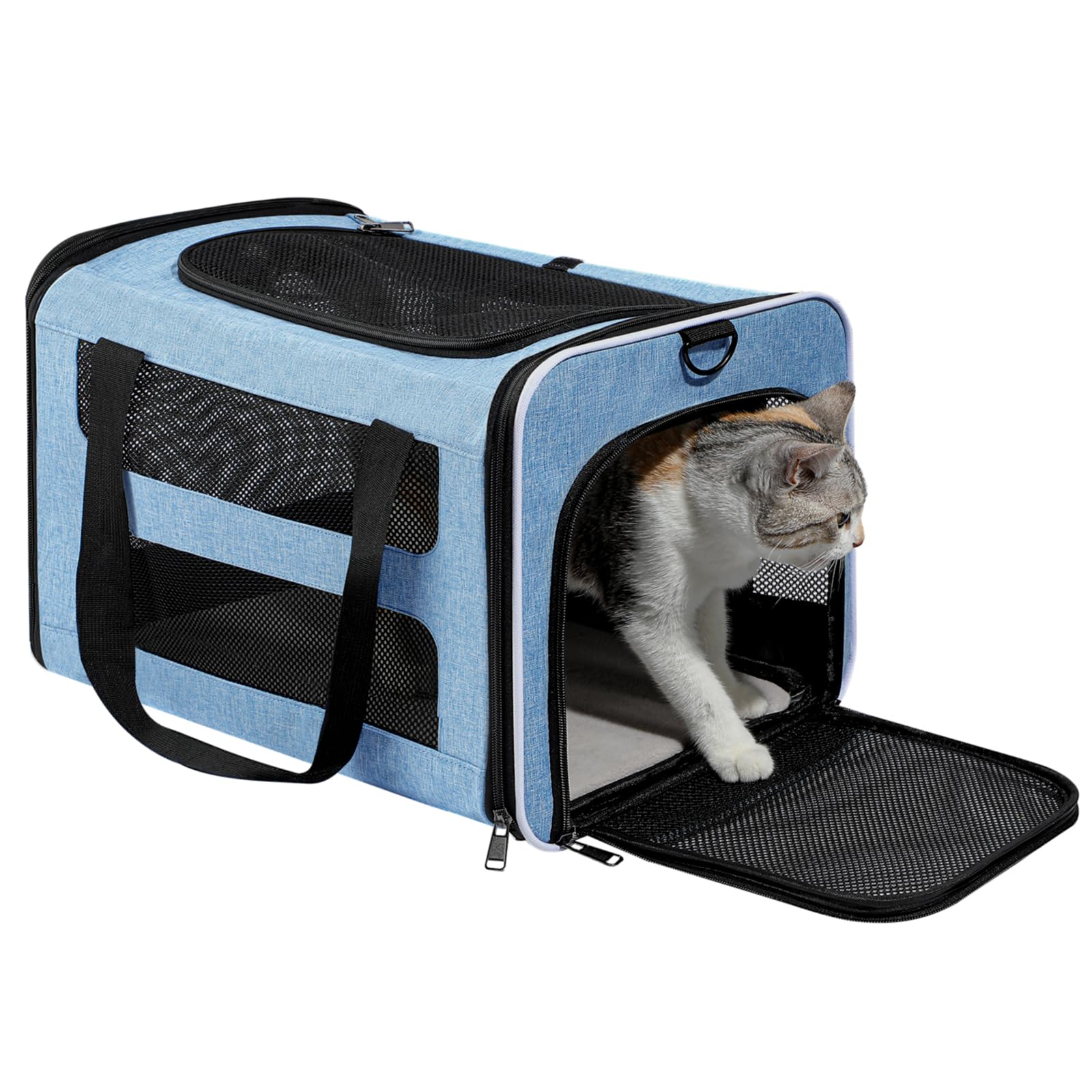 PAPZER Cat Carrier machine-washable cushion for easy cleaning