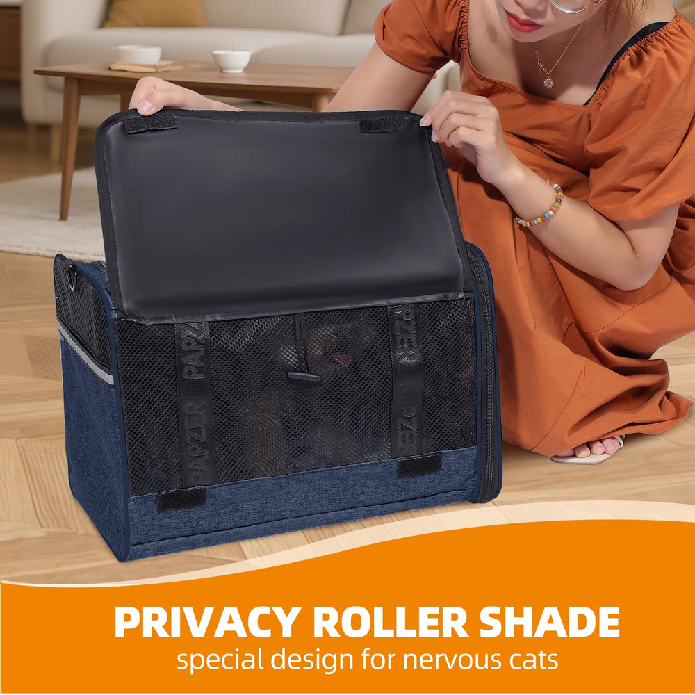 PAPZER reinforced mesh for pet visibility and ventilation