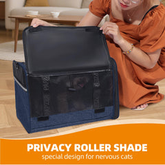 PAPZER reinforced mesh for pet visibility and ventilation