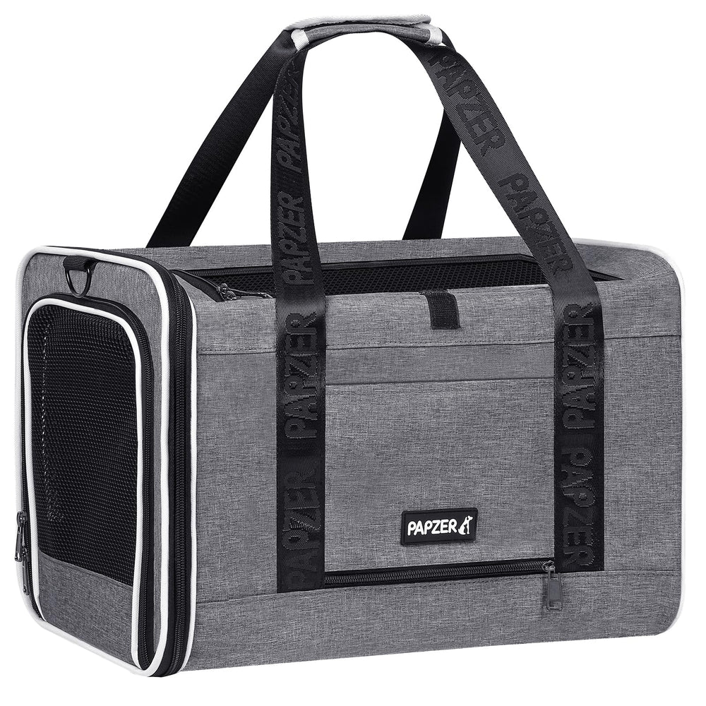 Papzer removable washable cover for easy post-trip cleanup.