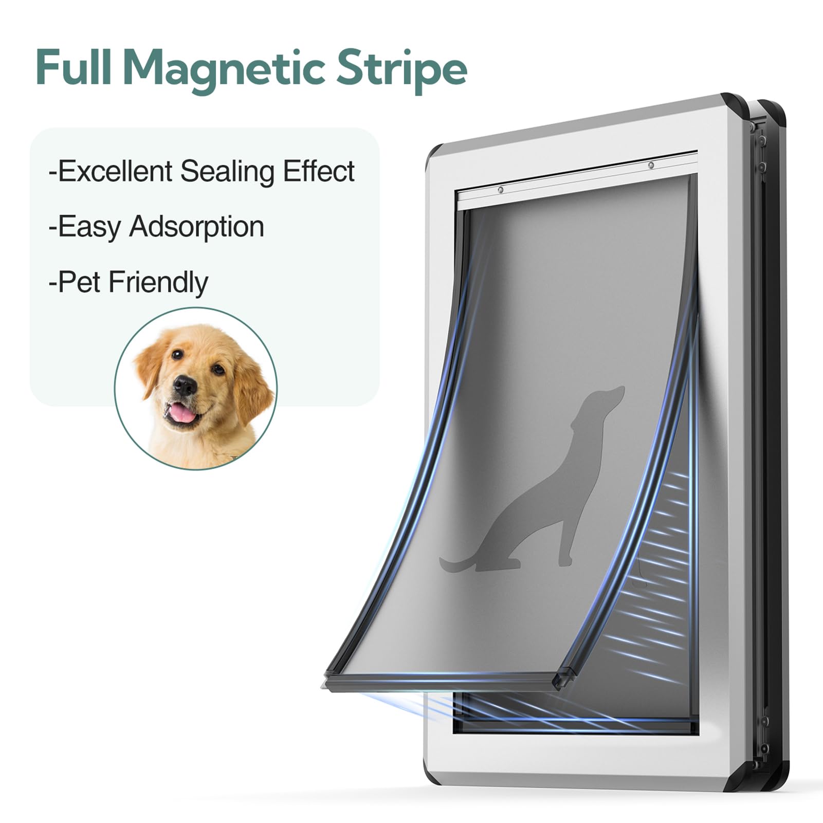Parab House locking panel section highlights secure, controllable pet access