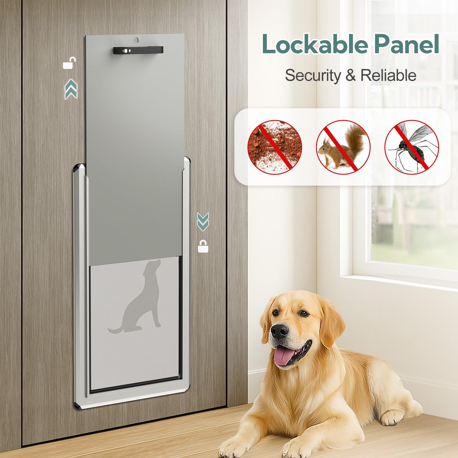 Parab House replacement flap option helps reduce maintenance costs.