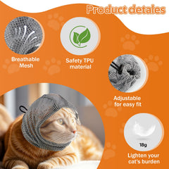 Parawo kit de cuidado para gatos con guantes y mordaza facilita momentos de cuidado.
