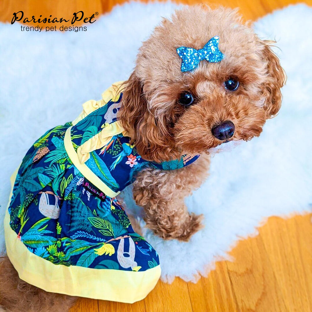 Parisian Pet Amazonia dress suited for beach days and summer outings