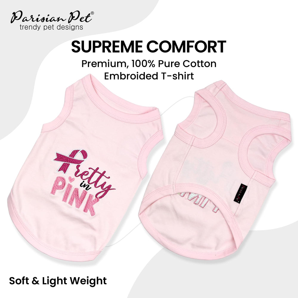 Parisian Pet breathable cotton fabric close-up highlights cool comfort in hot weather