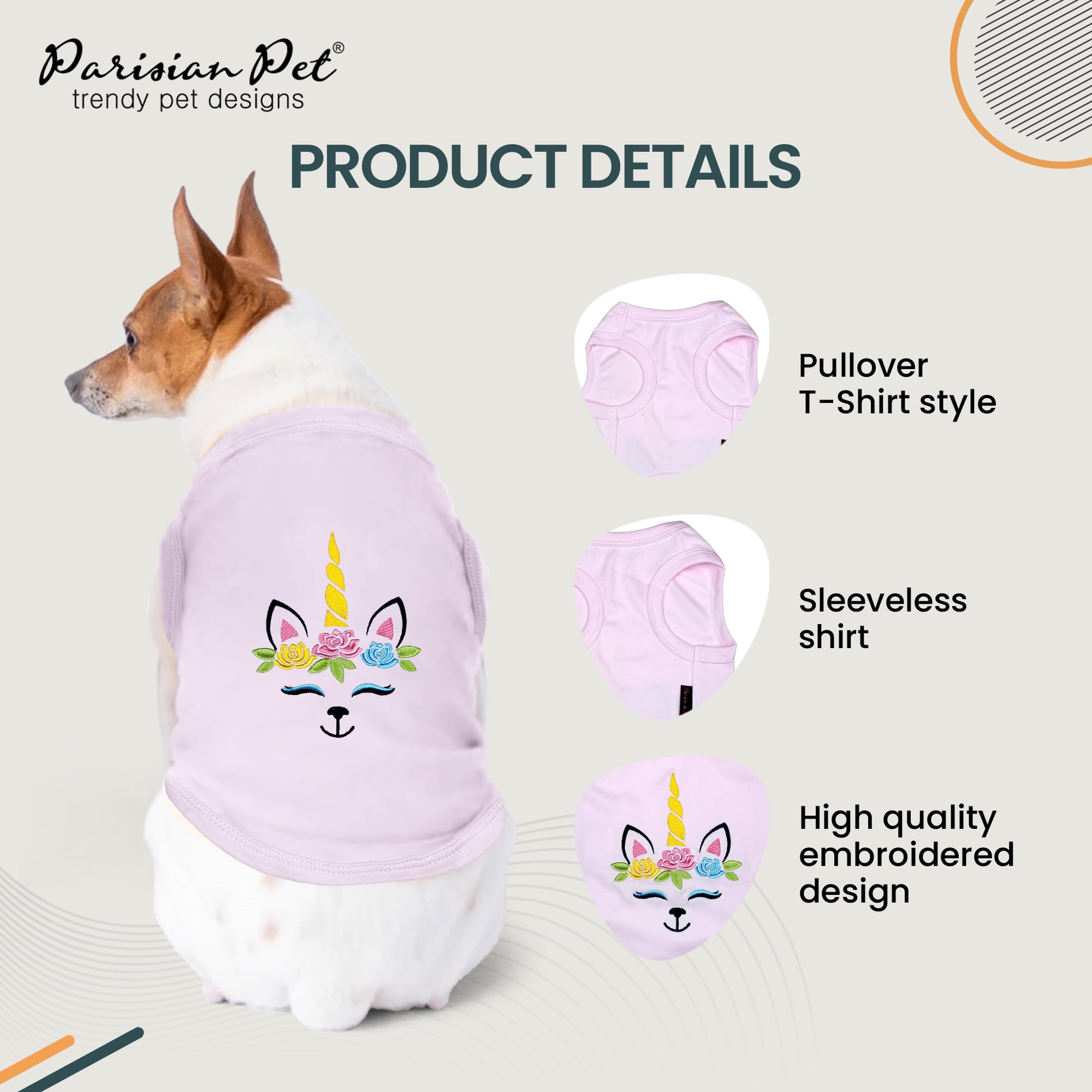 Parisian Pet 100 percent cotton fabric for skin-friendly wear