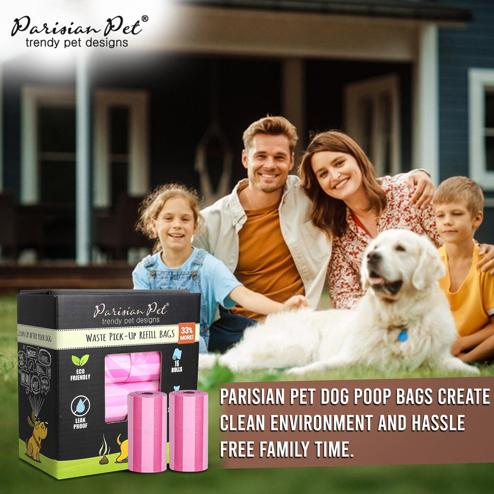 Parisian Pet roll dispenser-compatible design for easy cleanup