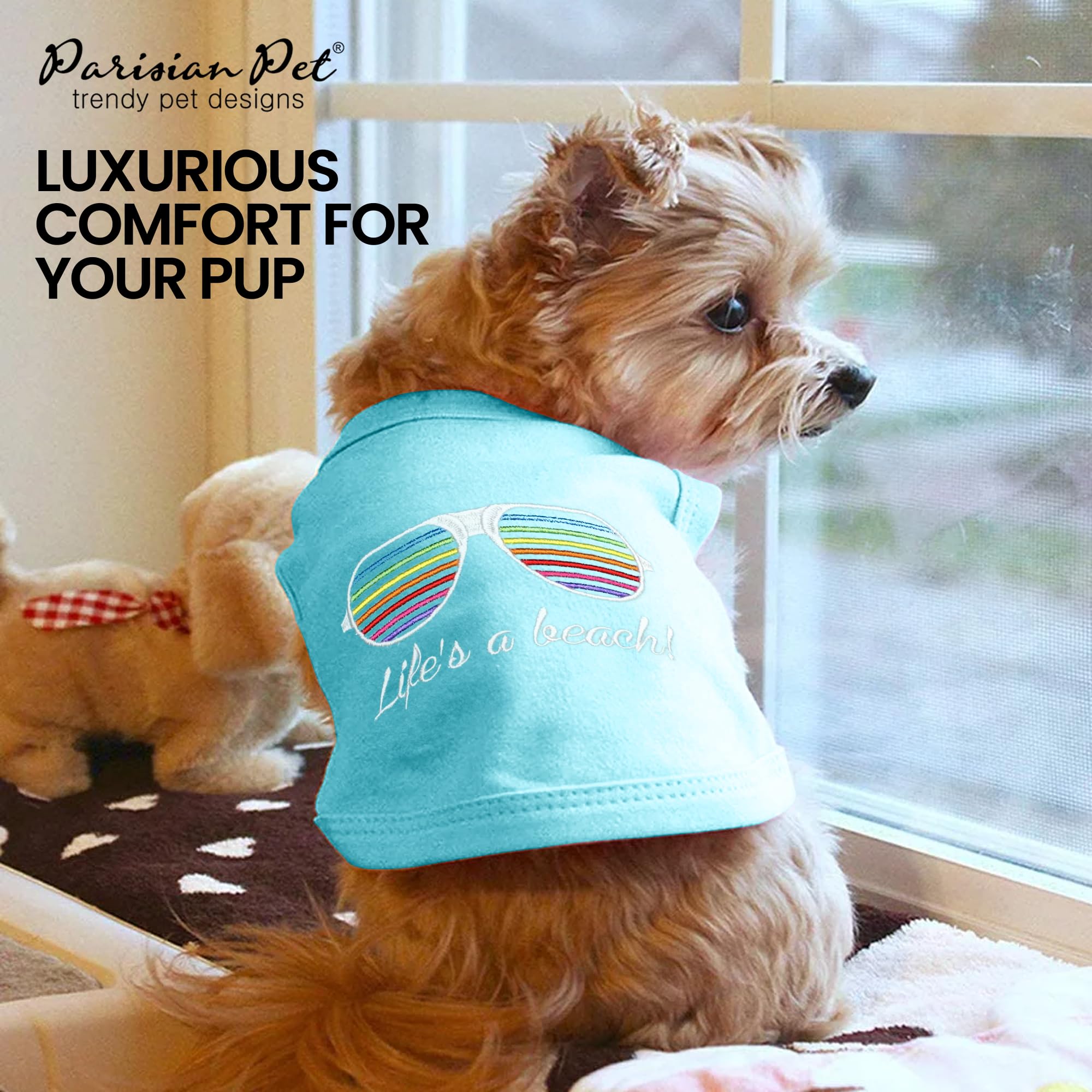 Parisian Pet durable stitching ensures long-lasting wear through adventures