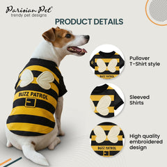 Parisian Pet lightweight cotton-poly fabric close-up for comfy all-day wear.