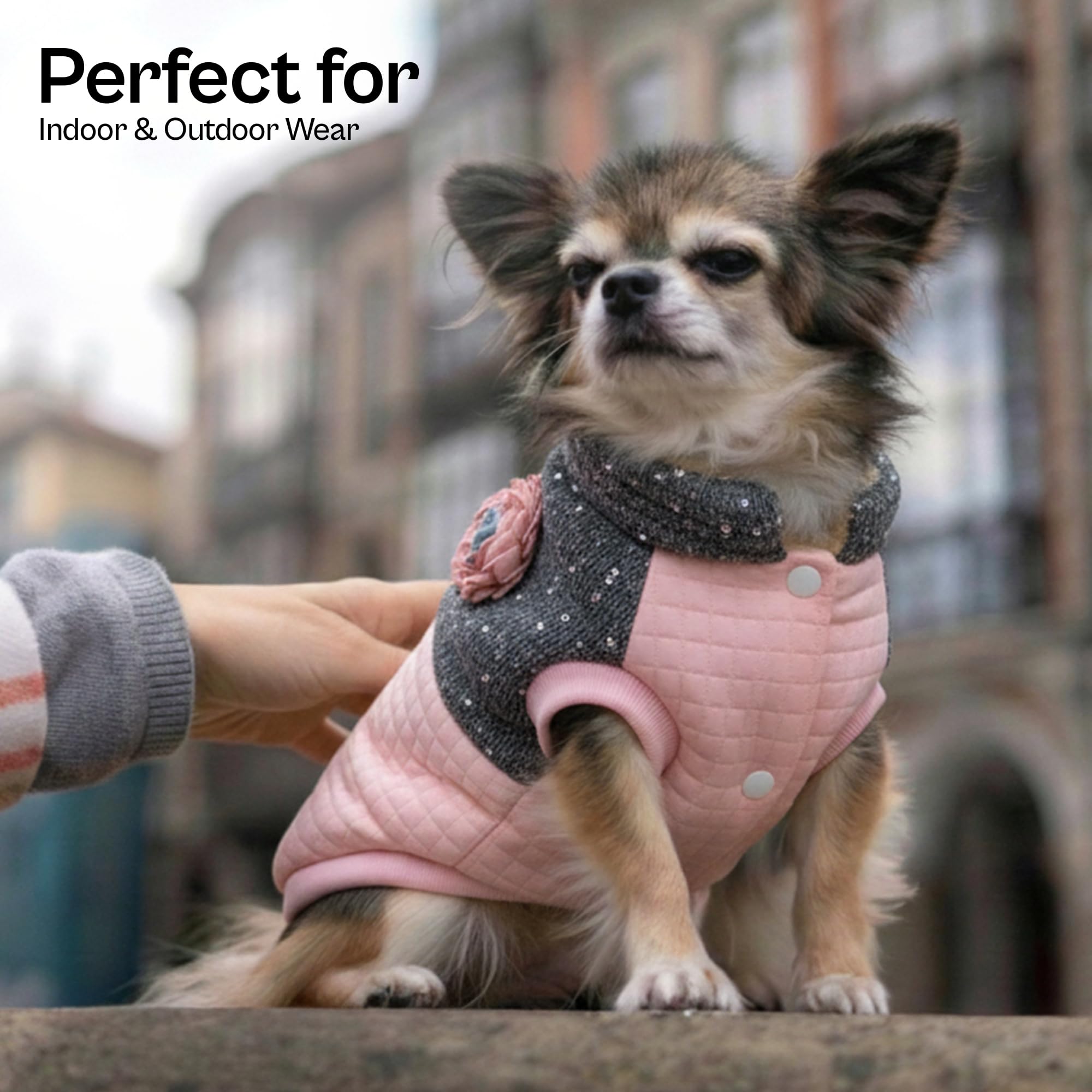Parisian Pet fleece lining delivers soft warmth for pets against cold