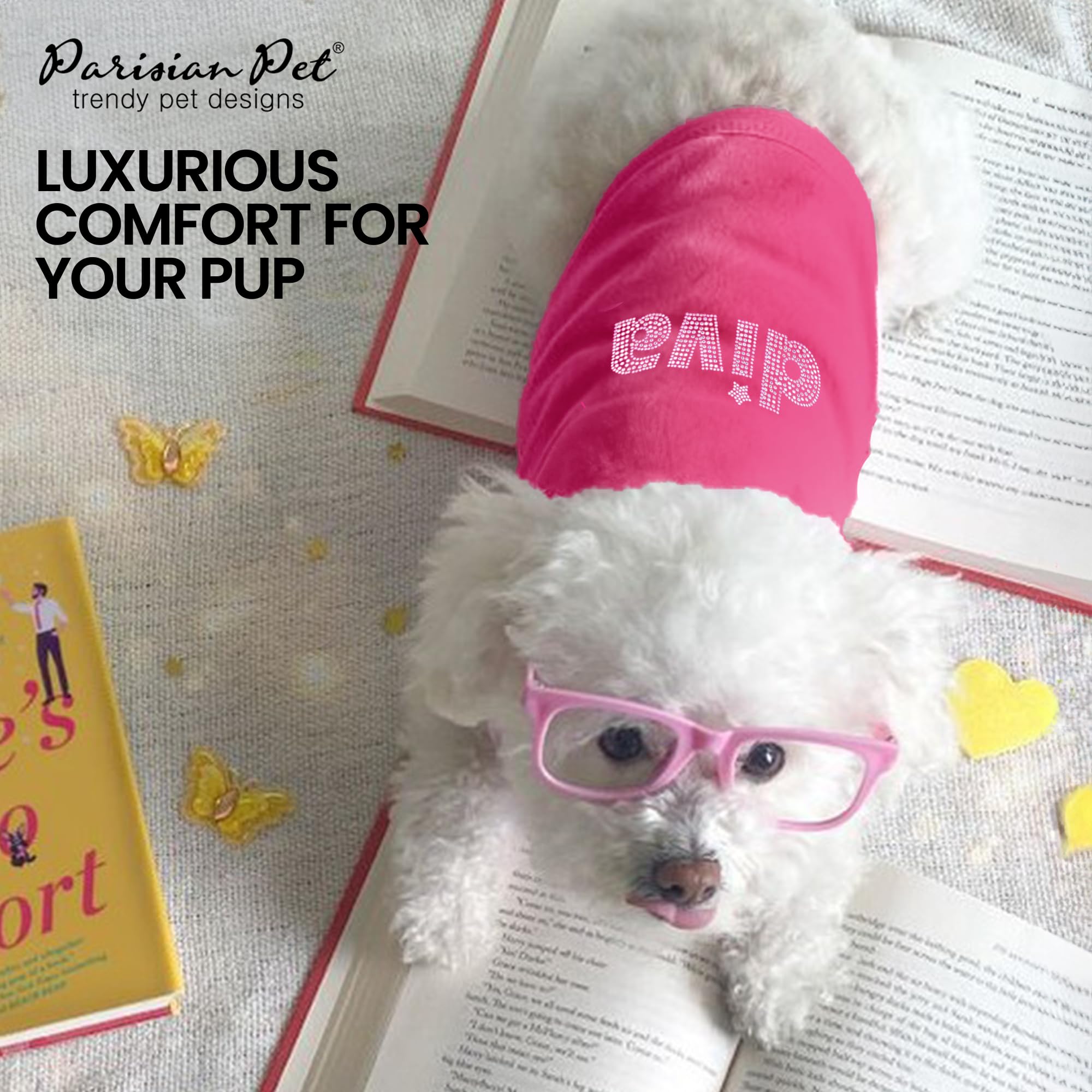 Parisian Pet size measurement guide helps find the perfect fit