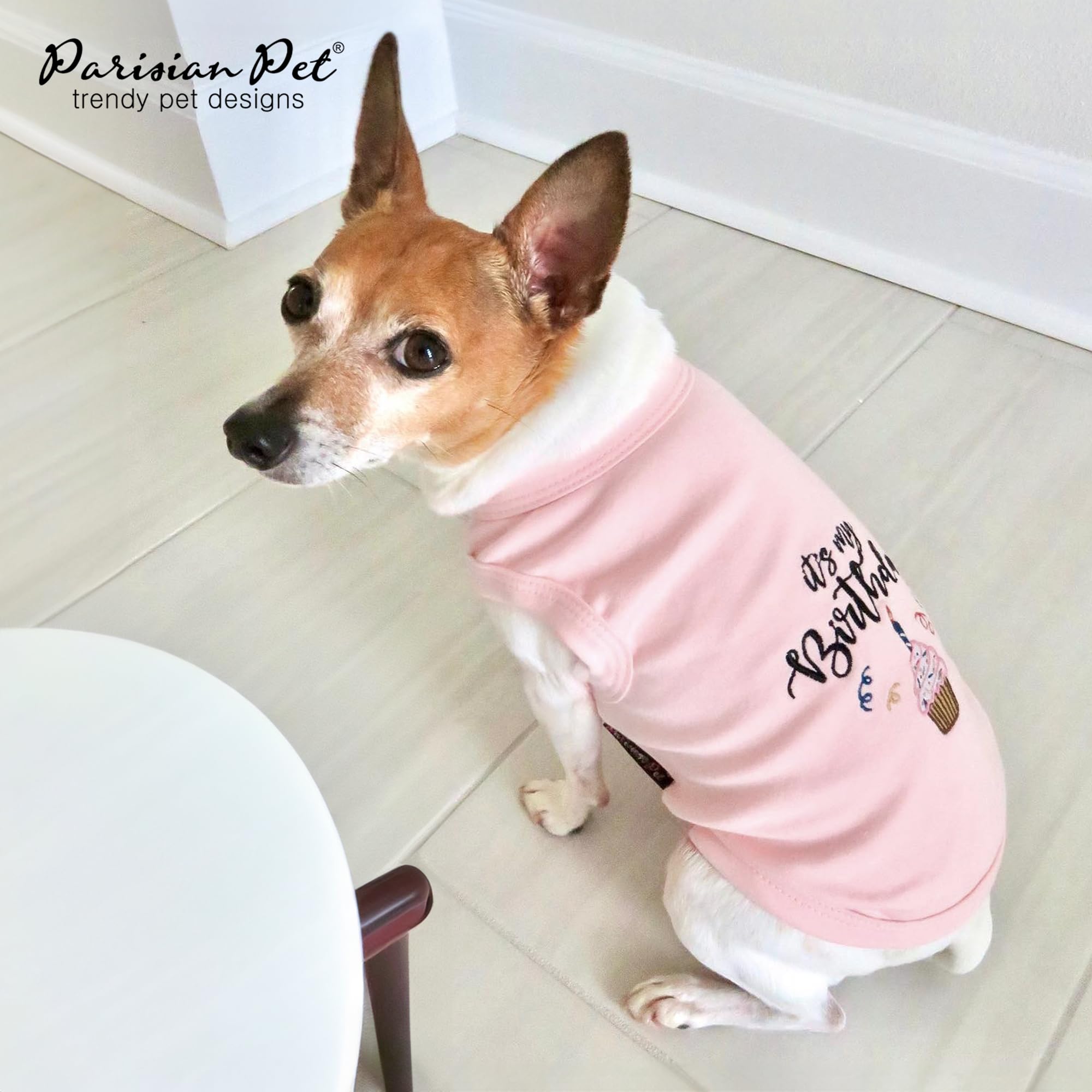 Parisian Pet size range XXS to 5XL demonstrates inclusive sizing