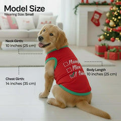 Parisian Pet sleeveless dog top closeup highlights easy pullover design for quick dressing.