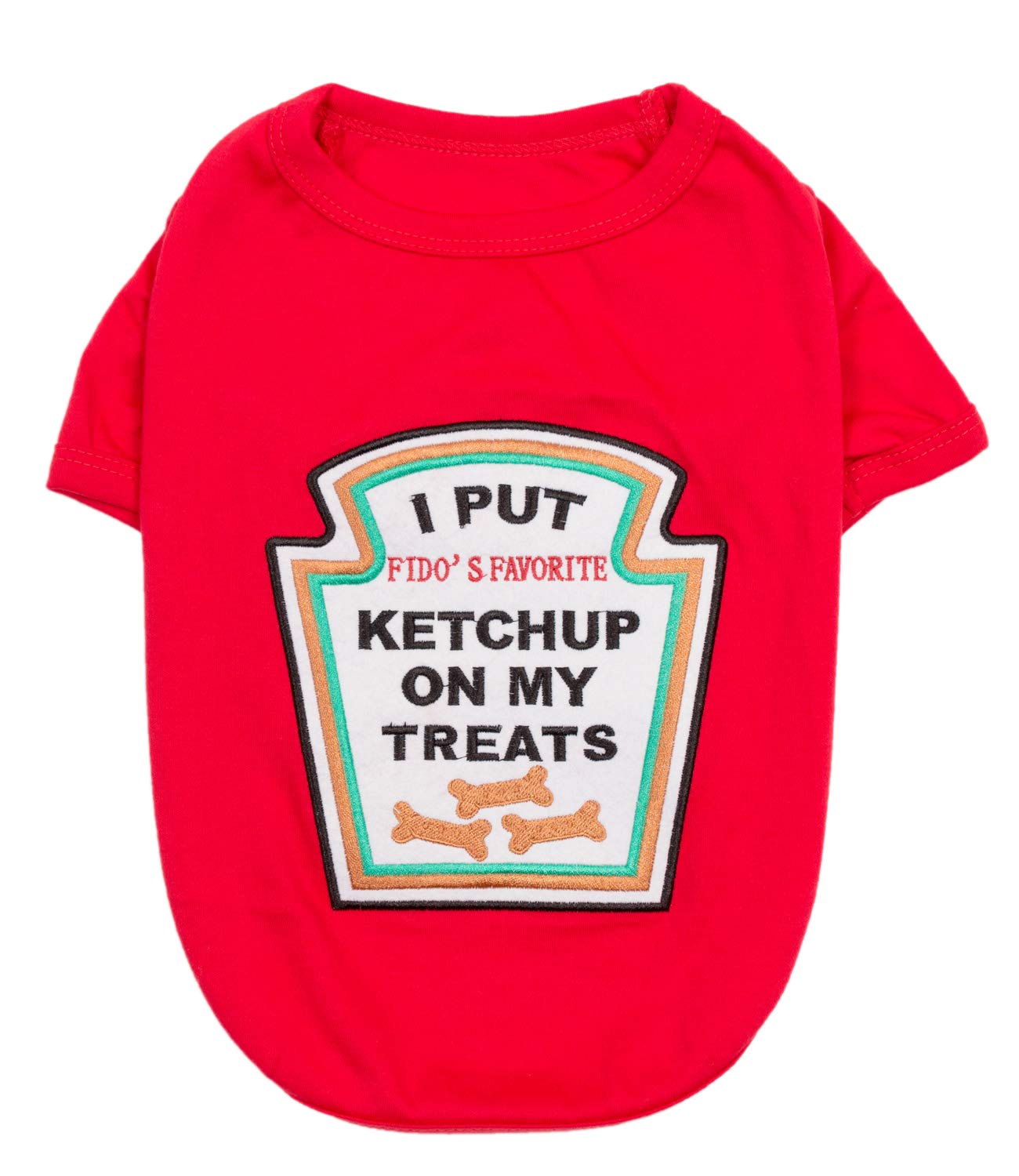 Parisian Pet versatile red dog shirt suitable for medium dogs