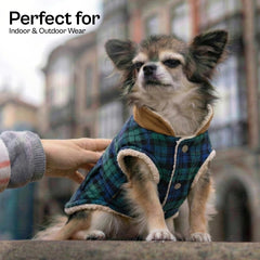 Parisian Pet warm fleece vest keeping large dog snug in winter