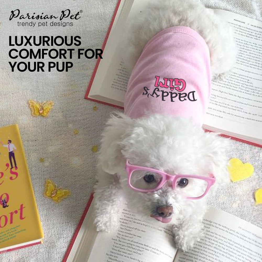 Parisian Pet washable dog shirt stays fresh after machine washing