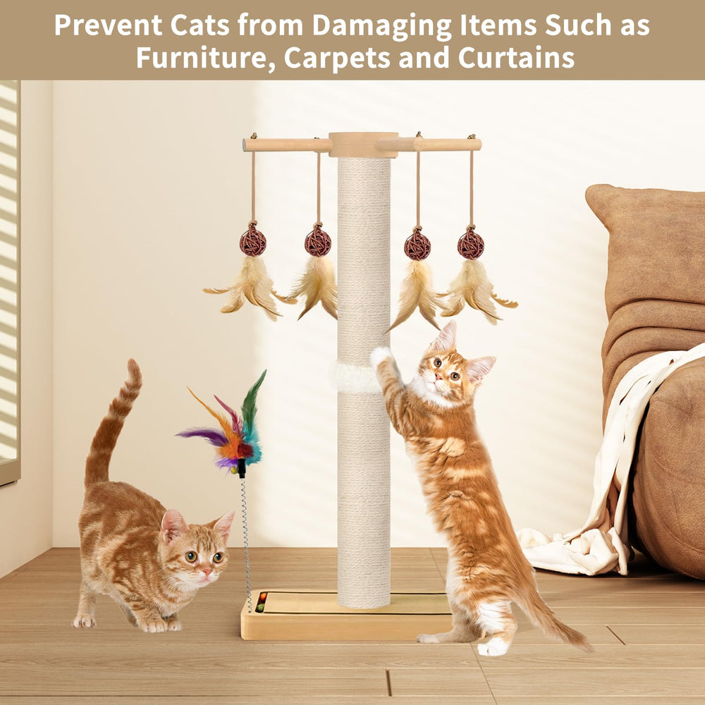 PAROTO sturdy wooden base emphasizes durability to endure vigorous activity.