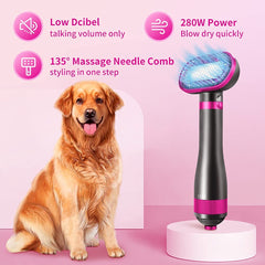 PARSMARDO 360-surround airflow for even, faster drying during home grooming
