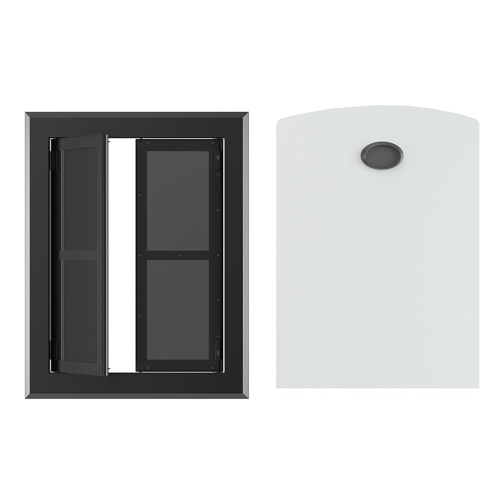 PATAPLUS dog door side profile highlights durable construction for long-lasting use