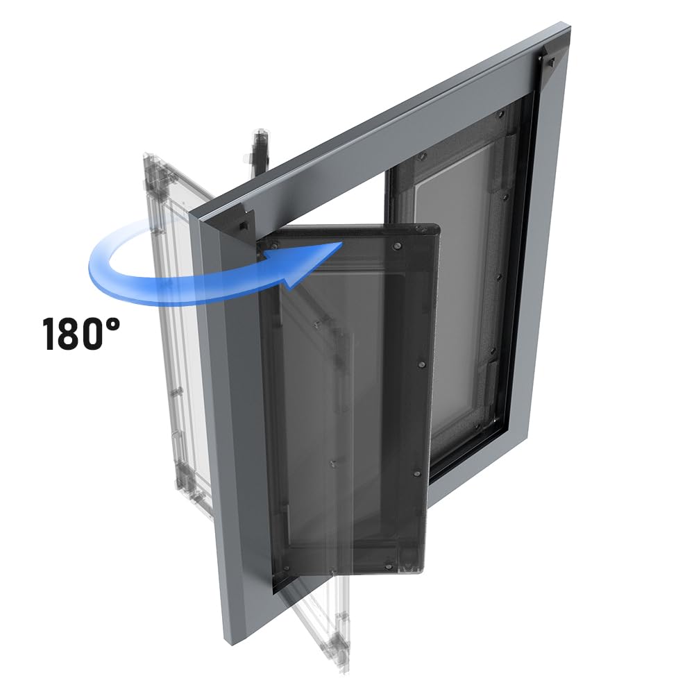 PATAPLUS installation template included simplifies door cut-out.