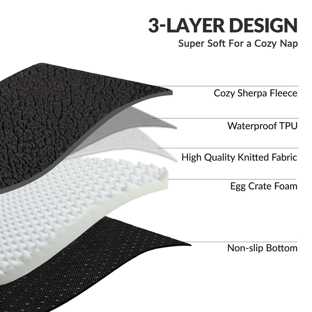 Patas Lague warm cotton fleece surface for cozy sleep comfort