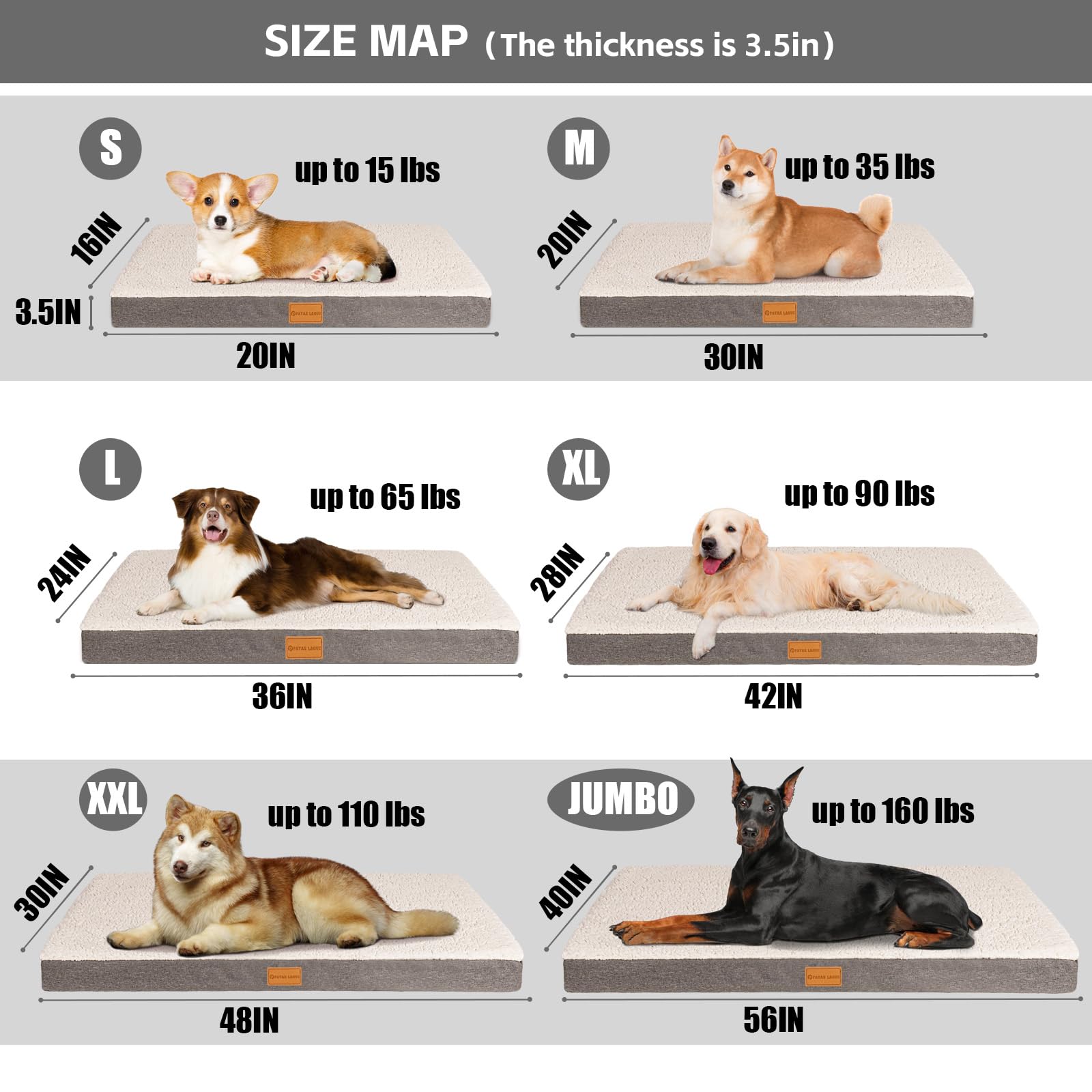 Patas Lague large-dog nap area setup—spacious comfort for lounging.