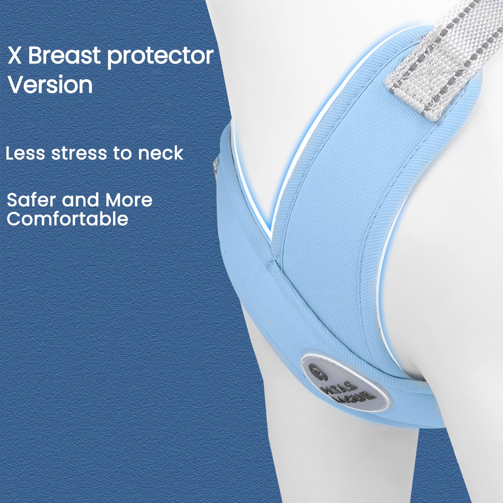 Patas Lague reflective strips boost nighttime visibility for safety.
