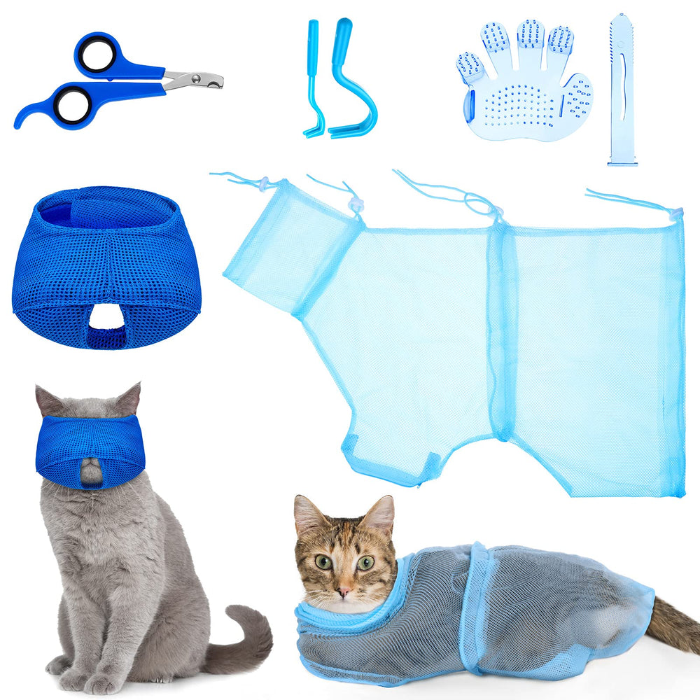 Patelai bolsa-bano-gato facilita baño sin mordidas ni estrés