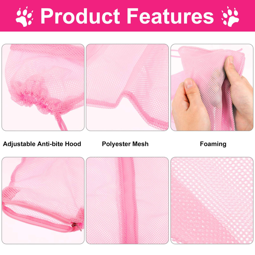 Patelai kit rosa cuidado del gato para higiene diaria
